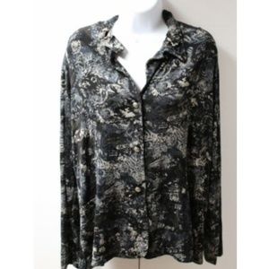 Chico's Travelers Women's Top Button Down Shirt